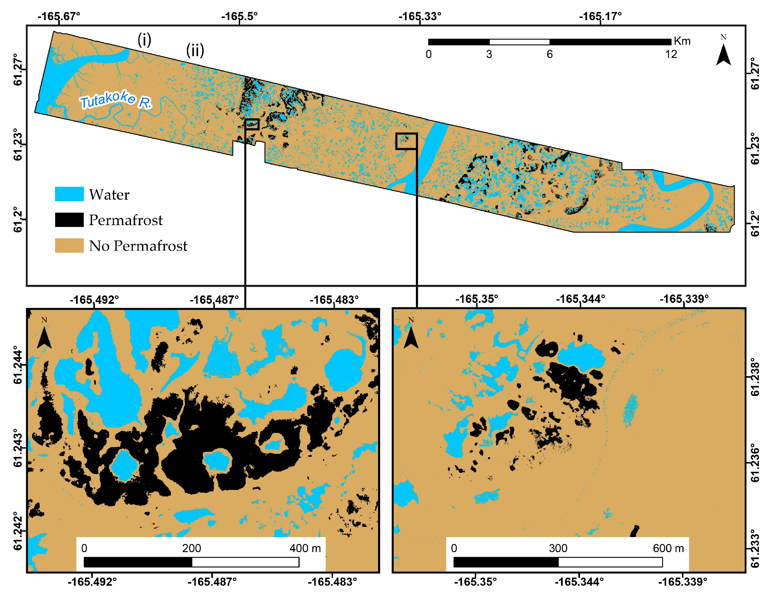 permafrost map, RT