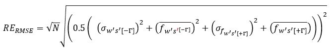 random flux error equation