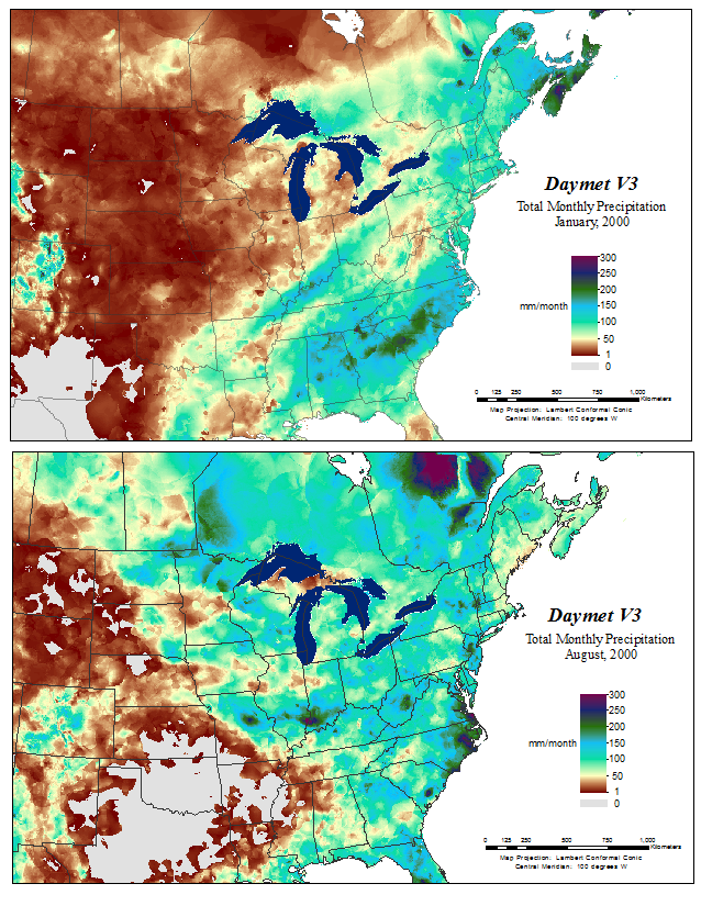 Daymet Monthly Climate Summaries On A 1 Km Grid For North America - citation