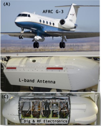 UAVSAR instrument on Gulfstream III aircraft