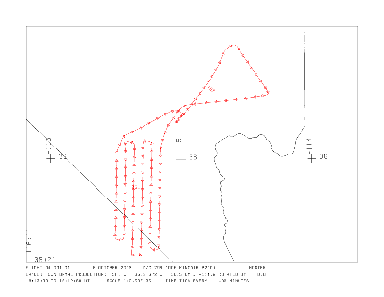 Example flight path for this dataset