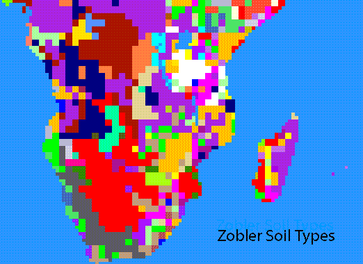 Global Soil Types--SAFARI 2000