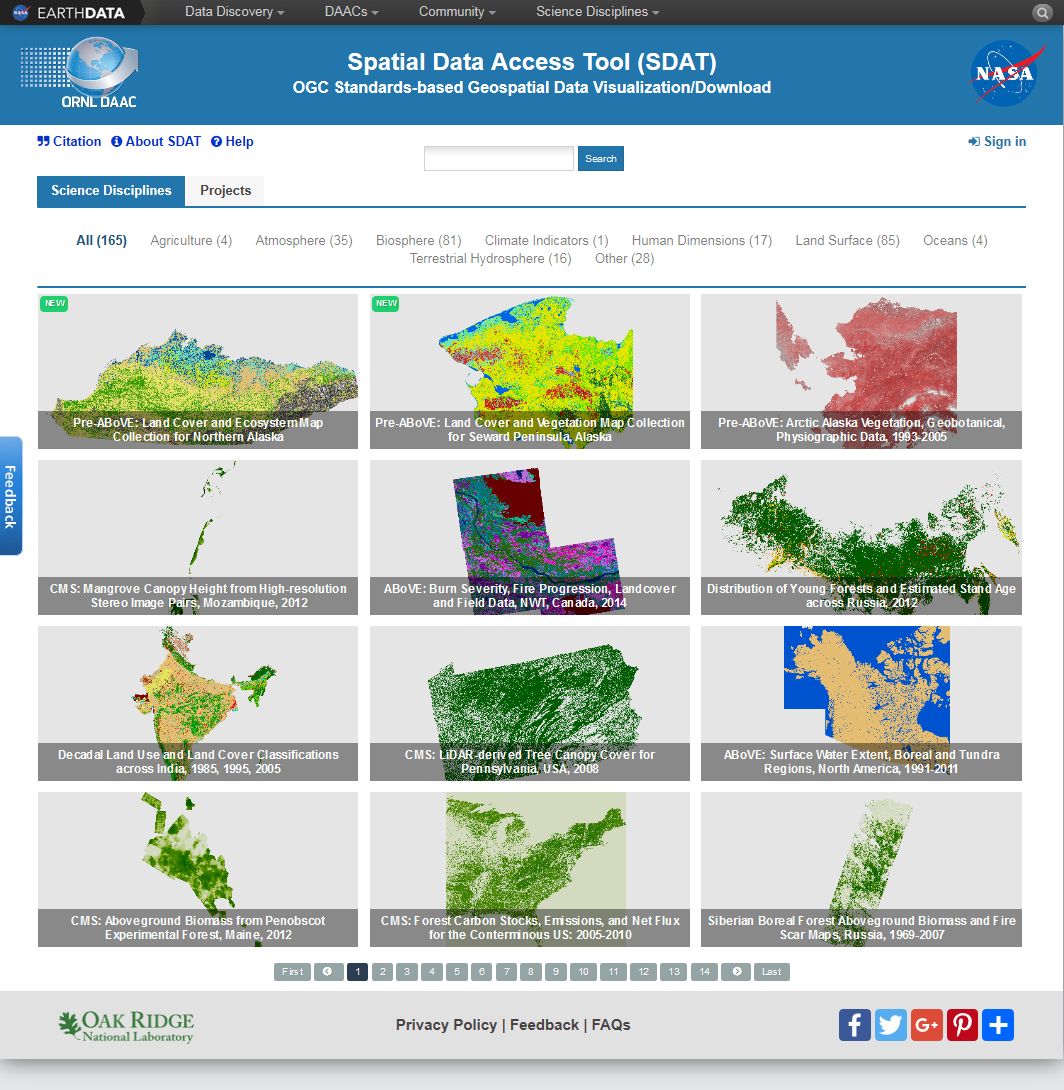 Spatial Data Access Tool (SDAT)