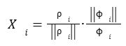 spectra normalization equation